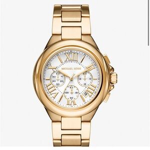 Michael Kors Gold watch Oversized Camille Gold-Tone Watch